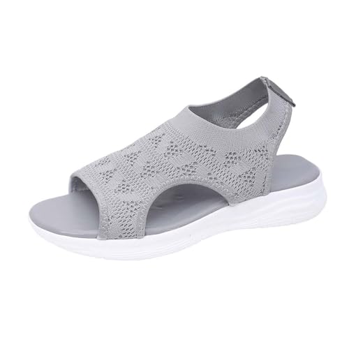 Sandale femme confortable à larges brides pour pieds sensibles en été
