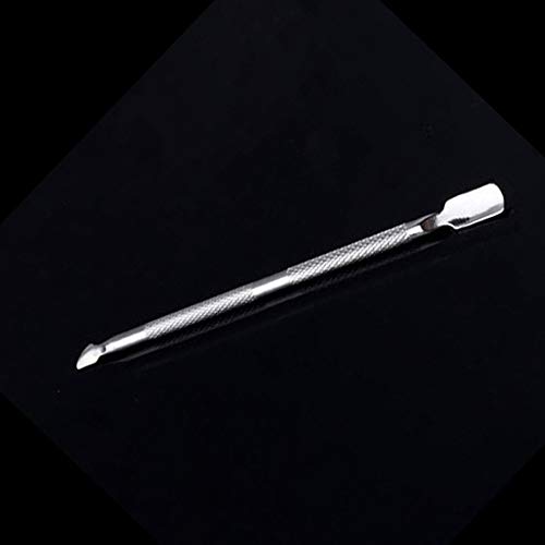 Nagelhautschieber, Edelstahl, Maniküre, Pediküre, tragbar, Metall, silberfarben, 1 Stück – Bild 6