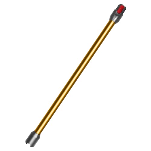 Cleptorize Verlängerungsrohr für Dyson V12 Detect Slim Staubsauger, Ersatzteile Saugrohr Schnellspanner Verlängerungsstab für Dyson V10 Digital Slim, Teleskoprohr Zubehör 74 cm - Gold