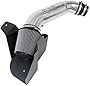HPS Performance Polish Shortram Air Intake Kit + Heat Shield Cool Ram Compatible for 2012-2018 Audi A6 A7 Quattro 3.0L Supercharged C7, 827-676P