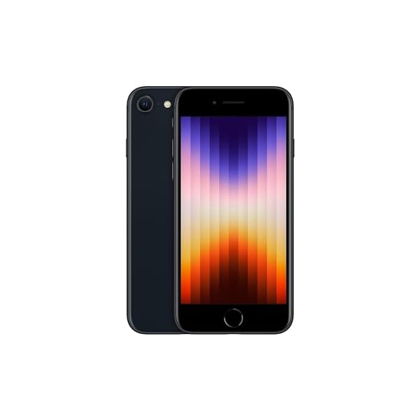Apple iPhone SE 3rd Gen, 64GB, Midnight – Unlocked (Renewed)