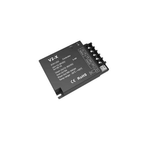 Contrôleur LED CCT V2-X pour adapter la lumière du salon du matin au soir