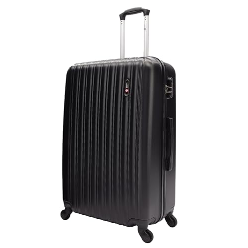 Mala de viagem média 23kg Londres Swiss Move Preta