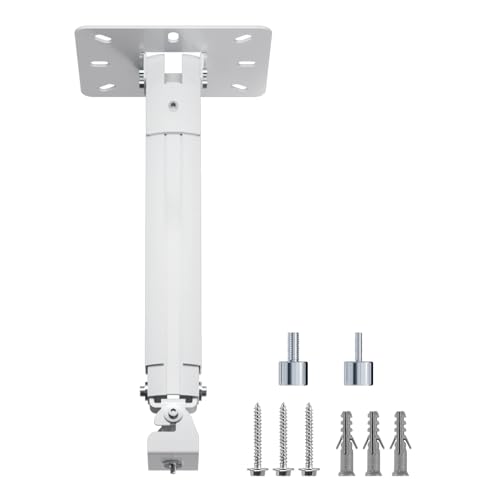 Image of suptek Extended Mini Projector Ceiling Mount Adjustable Wall Mount with Thread Adapters for Projector DVR Camera, Max 21inch (PR05MINI)