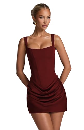 Satin Homecoming Dresses for Teens 2025 Tight Corset Mini Cocktail Dress Women Prom-Dress Sexy Short