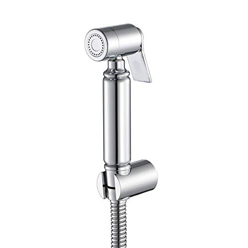 Robinet d'eau bain douche et ensemble bidet portable en laiton avec flexible