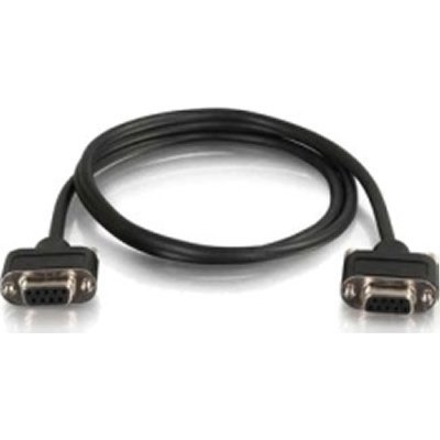3ft Cmg-Rated Db9 Low Profile Null Modem F-f