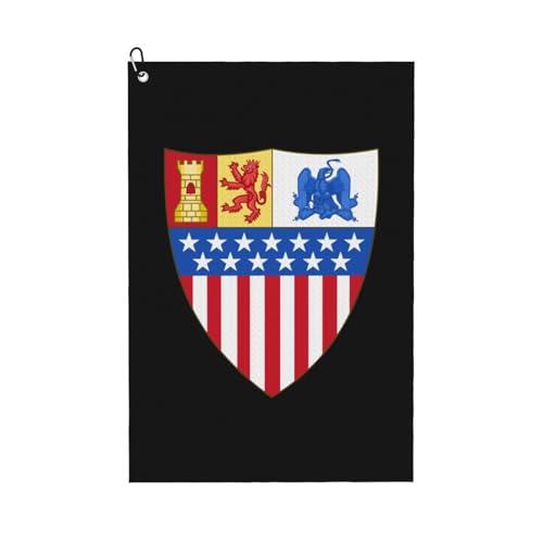Santa Fe Coat of Arms Golf Towel 24