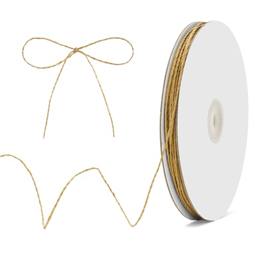 Joycraft Brown Craft Paper String 164Feet Raffia Ribbon