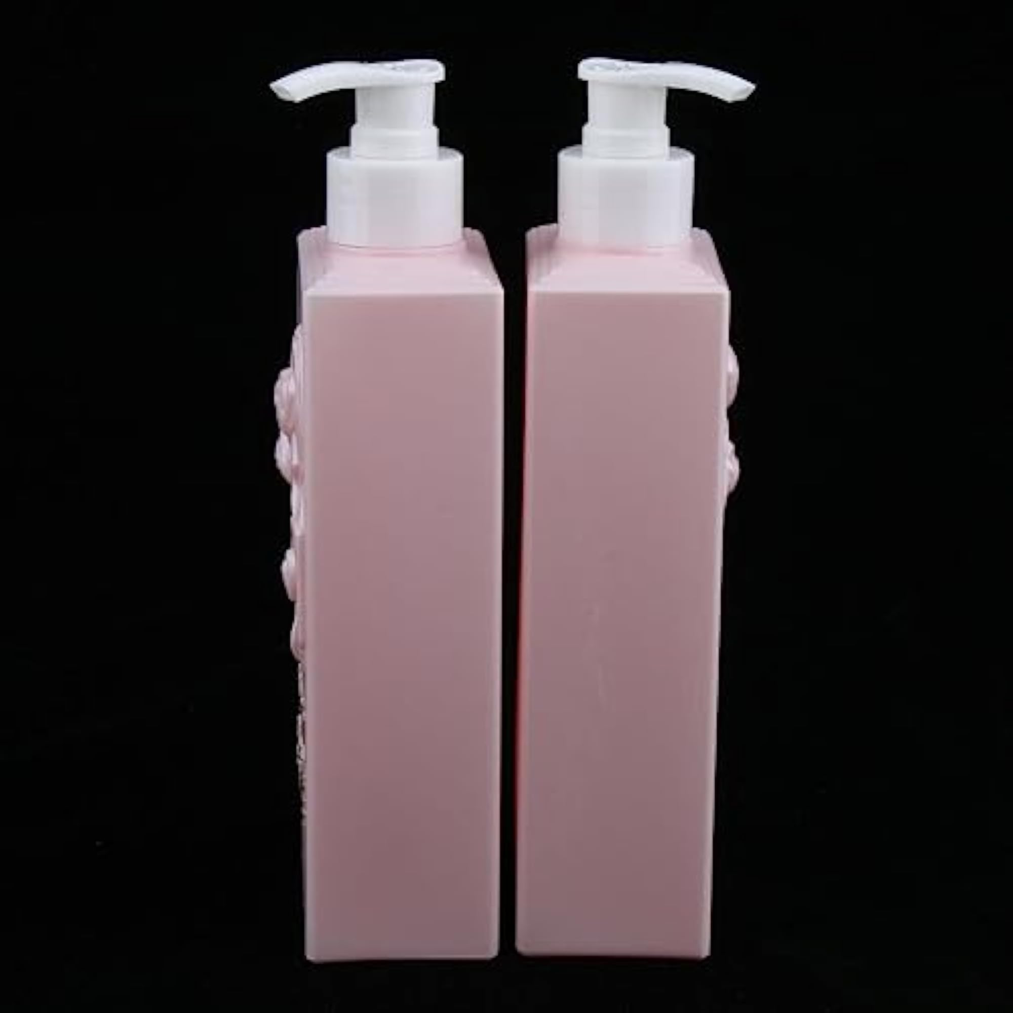 2 Pieces Refillable Empty Shampoo Shower Gel Lotion Bottles