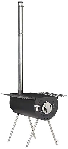 US Stove CCS18 Caribou Outfitter Portable Camp Stove - 18 Inch, Black, Medium