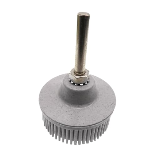 MYCENSE 2 inch Bristle Disc Drill Bristle Brush Disc Home Cleaning Cleaning Abrasives Coating Removal Disc Abrasives Wheel Brush, Gray