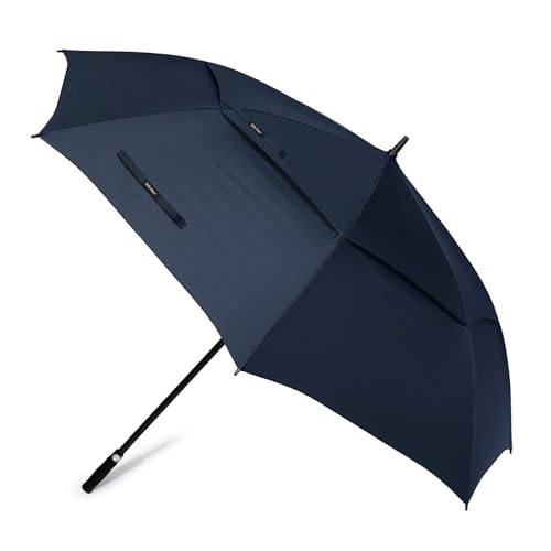 Image of G4Free 47 /54 /62 /68 Inch Automatic Open Golf Umbrella Oversize Extra Large Double Canopy Vented Windproof Waterproof Stick Umbrellas