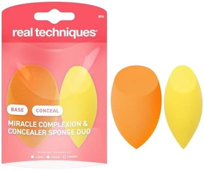 Real Techniques Miracle Complexion Sponge + Concealer Sponge Duo