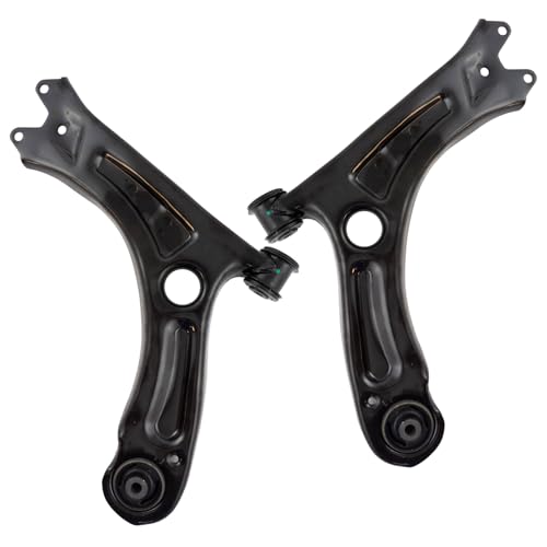 TRQ Front Lower Control Arm Set for 2011-2018 VW Jetta
