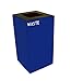 Ergode Recycling Containers | 28GC03-BL-VV | Space Efficient | Durable Steel | Customizable Sizes, Colors, Lid Options