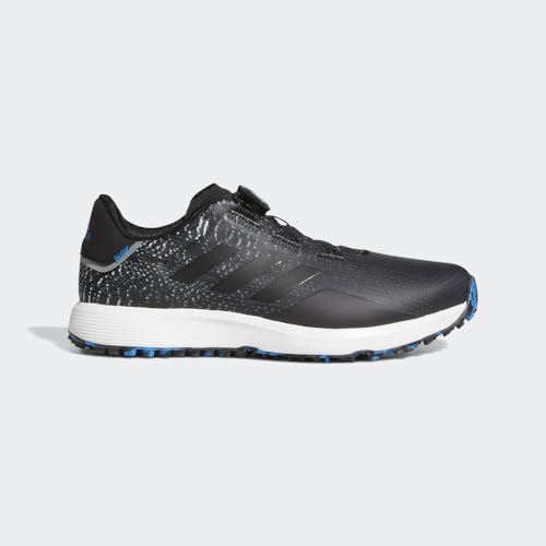 adidas Men's S2G Spikeless BOA Golf Shoes, Core Black/Grey Six, 7