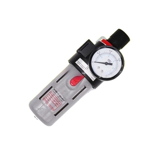 Filtre régulateur d'air comprimé 2 voies avec manomètre pour compresseur - 2