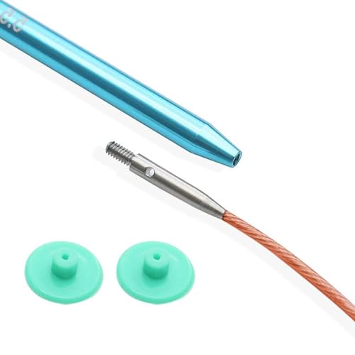 Aiguilles circulaires interchangeables d'exception en métal Uitndvyte - 4