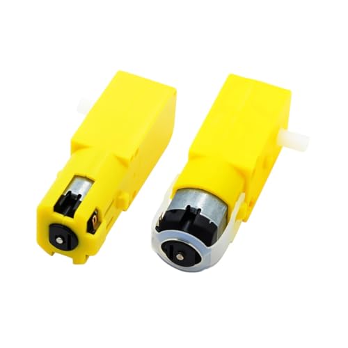 Moteur TT DC pour robotique à quatre roues motrices et projets électroniques Arduino