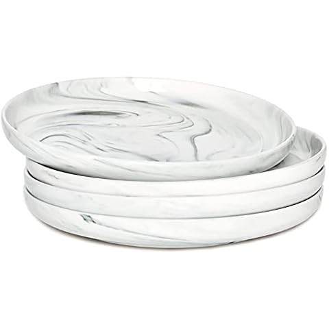 Bosmarlin Marbling Ceramic Plates Set Cover