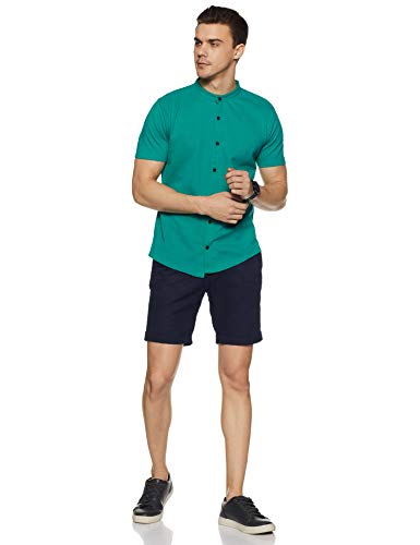 Image of Neostreak Men's Solid Slim Fit Half Sleeve Polo Shirt