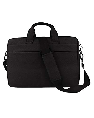 Affaires Sacoche pour Ordinateur Portable Imperméable Sac À Bandoulière Besaces/Tablette Sleeve pour Macbook Air/Pro Retina HP Dell Samsung Sony ASUS Lenovo Noir 15 Cover