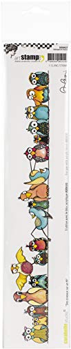 Carabelle Studios SED0027 Carabelle Studio Cling Stamp Art, Stempel Set, Vögel auf einem Draht von Alexi, für Papierbasteln, Stempelprojekte, Kartengestaltung und Scrapbooking Cover