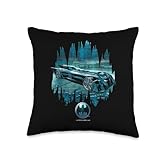  DC Comics Batman Batmobile Cave Coussin 40,6 x 40,6 cm Multicolore