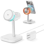 2026 New 25W Qi2.2 4-in-1 Charging Station with TEC Active Cooling and Night Light,Magnetic Fast Wireless Charger Stand for Magsafe Charger,for iPhone17/16/15/14/13/12,Apple Watch,AirPods,Samsung S26