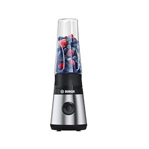 Bosch VitaPower Serie 2 MMB2111MG Mini Blender, 450 W – Stainless Steel