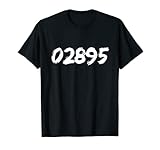 02895 zip design for Rhode Islander men and women in brush lettering. No need for anyone to ask, where you from? Represent your area with this homage to 02895 R.I. neighborhood design. Woonsocket 02895 makes a great gift idea for birthday, Mother's D...