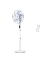 Tefal Turbo Silence Eco VF5450, 3-34W Power, 5 blades, 8 settings, 50 Hz Frequency, Remote Control, Automatic oscillation, Turbo Boost