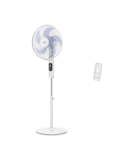 Tefal Turbo Silence Eco VF5450, 3-34W Power, 5 blades, 8 settings, 50 Hz Frequency, Remote Control, Automatic oscillation, Turbo Boost