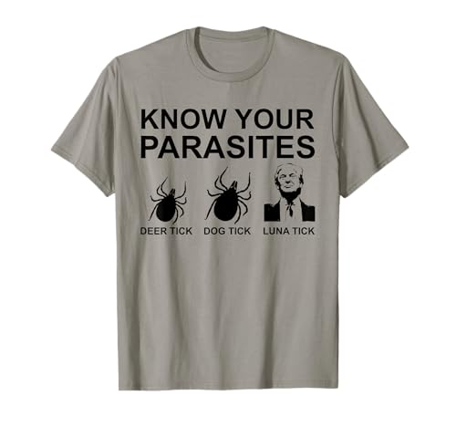 Know Your Parasites T Shirt Anti Trump Tee T-Shirt