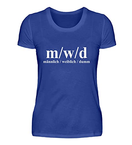 T-shirt m/w/d femme bleu idéal pour un look décontracté au quotidien