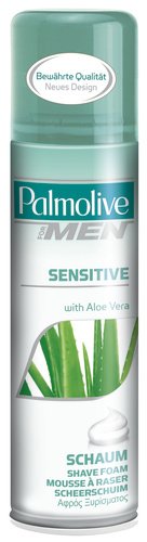 Palmolive Rasierschaum Sensitive, 3er Pack (3 x 200 ml)