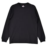 [ヘインズ] BEEFY ロングスリーブ Tシャツ 2P H5186-2 長袖Tシャツ メンズ M ブラック