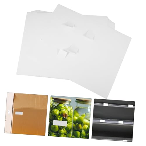 Lot de 100 étiquettes en vinyle brillant pour envoi postal
