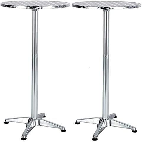 BTEXPERT Aluminum 45" Bar Table Cover