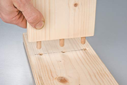 kwb Markierspitzen, Ø = 6 mm, zentrierspitzen, Dübelhilfe, Dübelsetzer, markierungsstift