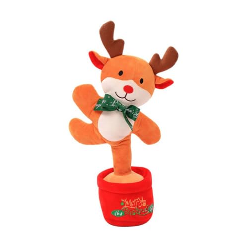 Peluche de Noël interactif, le cadeau idoine pour filles et garçons