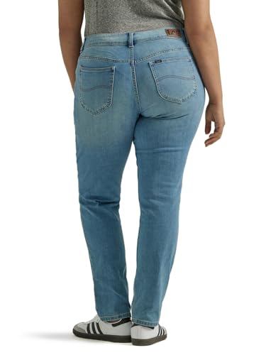 Image of Lee Women's Plus Size Regular Fit Straight Leg Jean