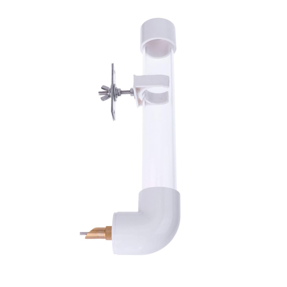 VANZACK Ciotola per Acqua per Pappagalli Distributore Automatico d Acqua per Animali Domestici da Appendere al Muro per Pappagalli di Media e Grande Realizzato in Plastica Resistente Facil
