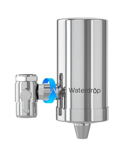 Waterdrop WD-FC-06 Robinet en Acier Inoxydable, Système de Filtration d'eau