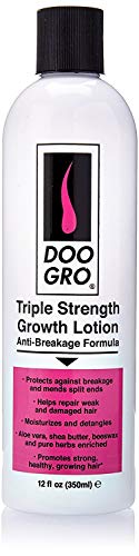DOO GRO Triple Strength Anti-Breakage Growth Lotion, 12 oz (Pack of 4)