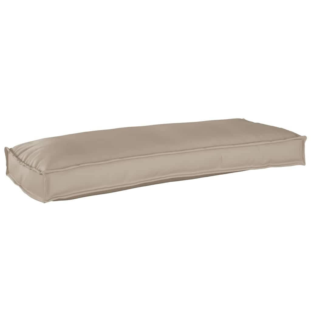 Coussin de siège imperméable Oxford taupe pour vos moments de détente sur la terrasse