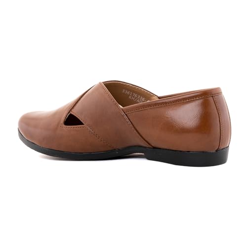 Image of Khadim's Lazard Peshawari Ethnic Shoe for Men