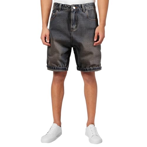 Short en jean pour homme, un bermuda d'été stretch et décontracté