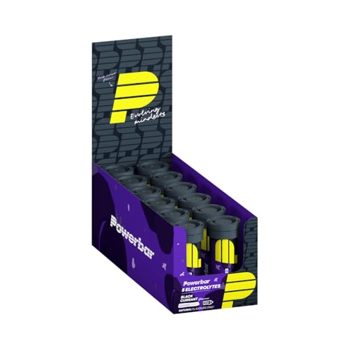 PowerBar 5 Electrolytes Black Currant 12x10Tabs - Brausetabletten mit 5 Elektrolyten